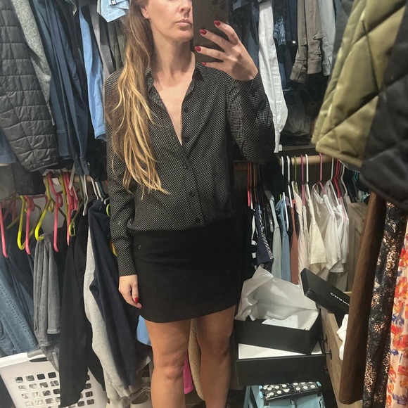 Saint Laurent Classic Shirt PolkaDot size 36